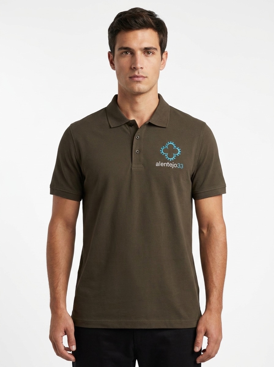 Camisola Polo - Kaky