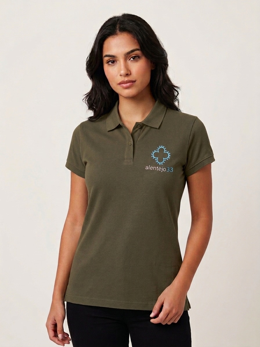 Camisola Polo - Kaky - Feminino